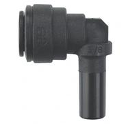 John Guest Speedfit PP221212E X 3/8" OD-Codo de Polipropileno para conectar (10 Unidades), Negro