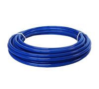 John Guest Tubo LLDPE de 3/8 pulgadas x 25 pies, tubo de agua flexible para fontanería, azul, PE-12-EI-025F-B