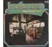 JOHN HARTFORD - NOBODY KNOWS WHAT YOU DO LP (VINYL ALBUM) UK SONET 1977