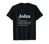 John Is A Legend Diccionario Definición Diccionario Divertido Diccionario Camiseta