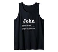 John Is A Legend Diccionario Definición Diccionario Divertido Diccionario Camiseta sin Mangas