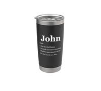 John Is A Legend Diccionario Definición Diccionario Divertido Diccionario Vaso térmico de acero inoxidable de doble pared