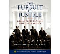John J. Patrick Kermit L. Hall The Pursuit of Justice (Tapa blanda)