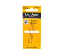 John James Beading Hand Needles-Size 10 4/Pkg