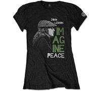 John Lennon - Camiseta Imagine Peace para Mujer