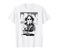 John Lennon Vintage Old School 70s Rock Legend Camiseta