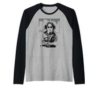 John Lennon Vintage Old School 70s Rock Legend Camiseta Manga Raglan