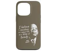 John Lewis sobre la no violencia Carcasa para iPhone 13 Pro