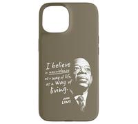 John Lewis sobre la no violencia Carcasa para iPhone 15