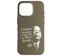 John Lewis sobre la no violencia Carcasa para iPhone 16 Pro
