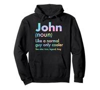 John Like A Normal Guy Only Cooler Legend King Nombre Sudadera con Capucha
