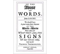 John Locke Of the Abuse of Words (Tapa blanda) (Importación USA)