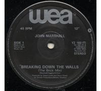 John Marshall (8) - Breaking down the walls (The Brick Mix, UK, 1988) / Vinyl Maxi Single [Vinyl 12'']