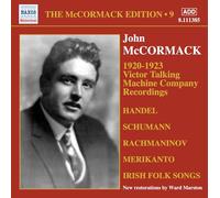 John McCormack - Mccormack Edition /Vol.9 - Enregistrements Victor Talking Machine Company 1920-1923