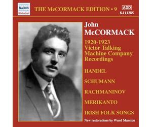 John McCormack - Mccormack Edition /Vol.9 - Enregistrements Victor Talking Machine Company 1920-1923
