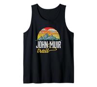 John Muir Trail - Camiseta gráfica Vintage Envejecida Camiseta sin Mangas