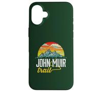 John Muir Trail - Camiseta gráfica Vintage Envejecida Carcasa para iPhone 16 Plus