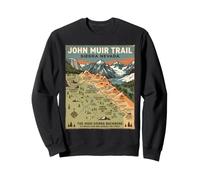 John Muir Trail - JMT Senderismo Montañismo Camping Naturaleza Sudadera