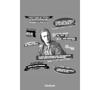 John Muphy quotes Notebook: Journal, Daily Diary, 6x9 Ruled Notebook, Organizer, Planner