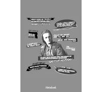 John Murphy quotes Notebook: Blank Lined Notebook, Journal, Diary, Note Pad, Writing Notes, 120 Pages, For Students, Work or Personal Use