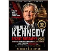 JOHN NEELY KENNEDY RECENT BIOGRAPHY 2026: Definitive Life Story of America's Wittiest Senator Untold Insights, Senate Battles, Savage Roasts & Truth Bombs That Cut Washington Stupid With Daily Clarity