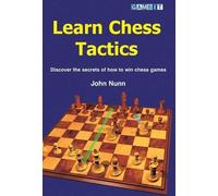 John Nunn Learn Chess Tactics (Tapa blanda)