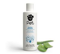 John Paul Pet Champú Absorbente de olores sin lágrimas, fórmula Limpia y Fresca de bajo pH para Cachorros, Perros, Gatitos y Gatos, 16 onzas, Transparente