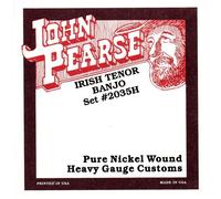 John Pearse 2035H - Juego de cuerdas para banjo de níquel
