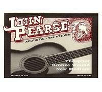 John Pearse 710 mNm fósforo bronce Guitarra acústica cuerdas, tamaño mediano