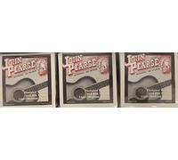 John Pearse cuerdas para guitarra 3 Pack Seda herida Phos acústica de bronce # 610lm