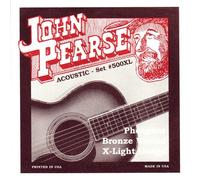 John Pearse P500XL - Juego de cuerdas para guitarra de fósforo/bronce