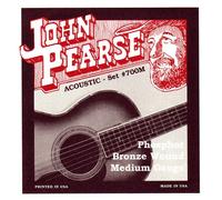 John Pearse P700M - Juego de cuerdas para guitarra de fósforo/bronce
