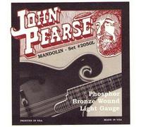 John Pearse Strings® 2050L - Juego de cuerdas para mandolina, color bronce