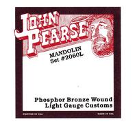 John Pearse Strings 2060L - Juego de cuerdas para mandolina de fósforo/bronce
