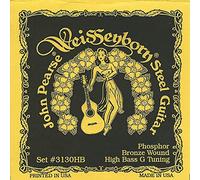 John Pearse Strings® 3130HB - Guitarra de acero Weissenborn® - Bronce fosforoso - Bajo alto G-Tuning