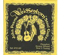 John Pearse Strings® 3140 Para Guitarra De Acero Weissenborn® - Bronce Fósforo - Nuevo G-Tuning