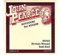 John Pearse Strings 5220B - Juego de cuerdas para buzuki (extremo de lazo)