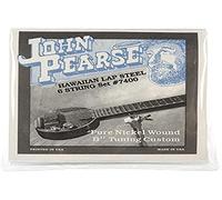 John Pearse Strings John Pearse Strings 7400 - Cuerdas para guitarra de 6 cuerdas (níquel puro, B11-Tuning