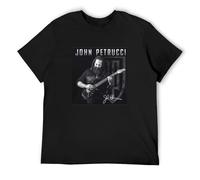John Petrucci Guitarist - Camiseta de algodón para hombre, color negro, Negro , XL