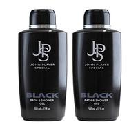 John Player Special Black - Gel de ducha (2 x 500 ml, 2 unidades)