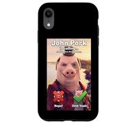 John Pork está Llamando a Internet Meme Personaje Divertido Dicho Carcasa para iPhone XR