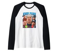 John Pork está llamando divertido Gen Z Brainrot Trending Gag Meme Camiseta Manga Raglan