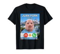 John Pork is Calling Brainrot Meme Bandera de Argentina Adolescente Niños Camiseta