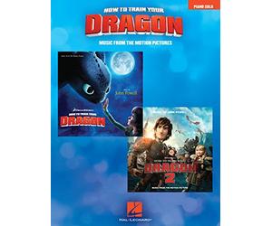 John Powell How to Train Your Dragon Piano Solo Sheet Music | Film Score Piano Songbook from the DreamWorks Movies | 14 Arrangements Including Test Drive Romantic Flight and This Is Berk