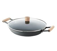 John - Sartén de Hierro Antiadherente Induccion con Tapa (30 cm)
