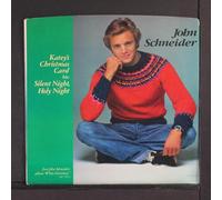 JOHN SCHNEIDER - katey's christmas card / silent night, holy night 45 rpm single