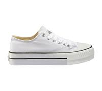 John Smith Zapatillas Casual Lona Mujer Libel. Blanco (Blanco, Sistema Tallas Calzado EU, Adulto, Números, Mediano, 36)