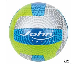 John Sports Balón de Voleibol 5 Ø 22 cm (12 Unidades) S8902281 - EAN: 4899888740179