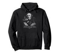 John Stuart Mill Libertad y Justicia Filosofía Sudadera con Capucha