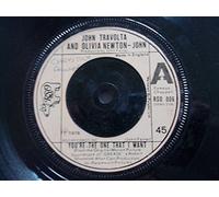 John Travolta & Olivia Newton-John - John Travolta Olivia Newton-John You're The One That I Want UK 45 7 sgl +Pic Slv